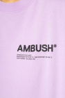 Ambush T-shirt Logo branco preto