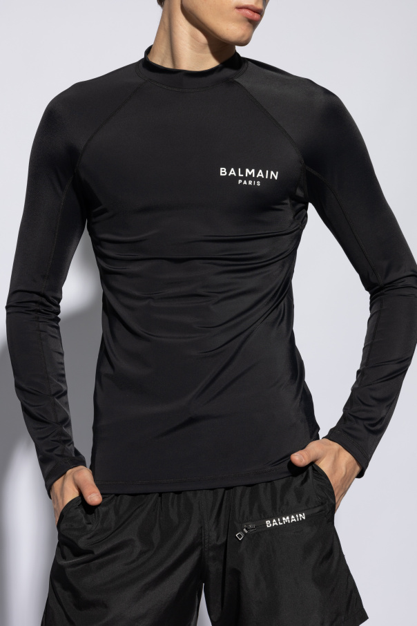 Balmain Swim top with logo