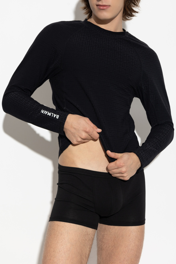 Balmain T-shirt with monogram
