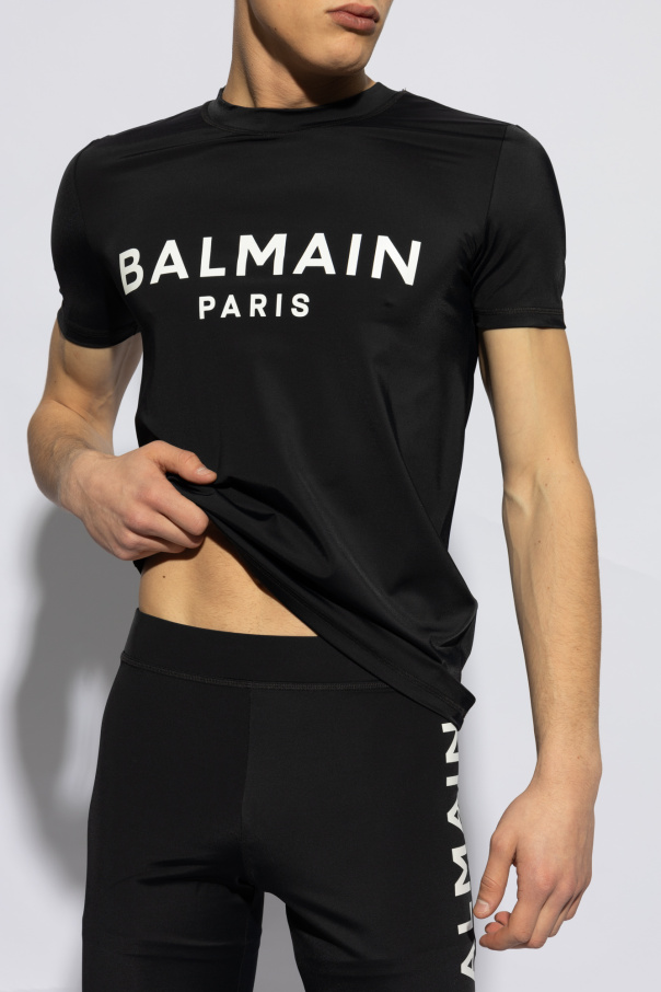 Balmain Swim T-shirt with logo