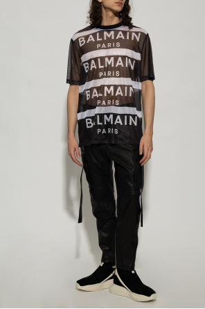 shirt with logo the attico t shirt od Balmain