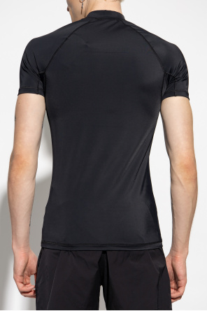 balmain intarsia-knit Swim T-shirt