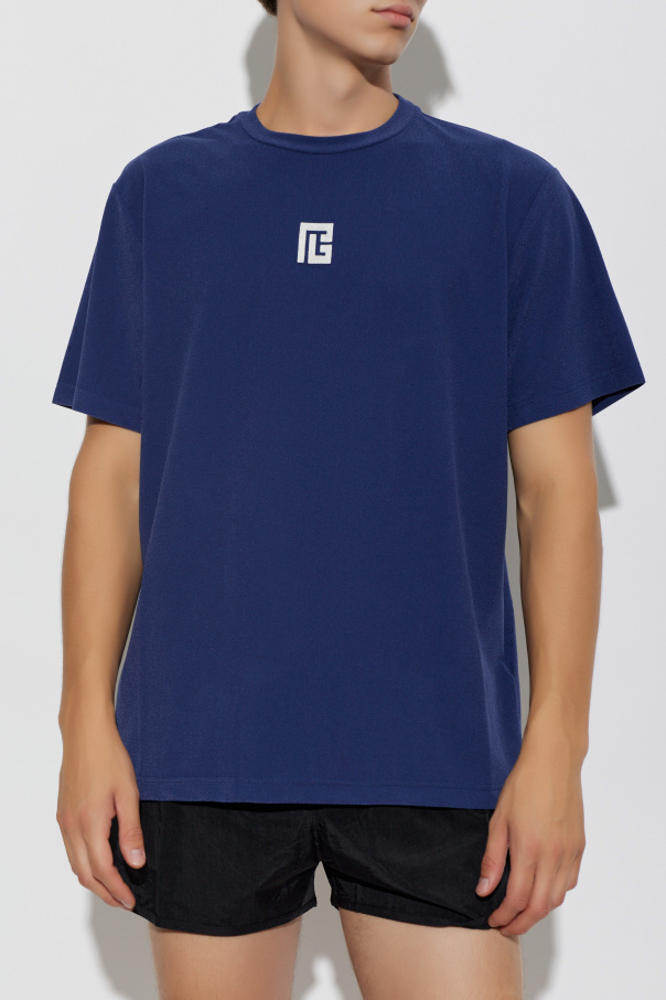 Balmain T-shirt with embroidered logo
