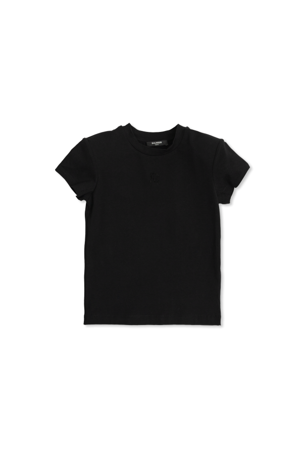 T-shirt with logo, zdjęcie 1 T-shirt with logo od Balmain Kids