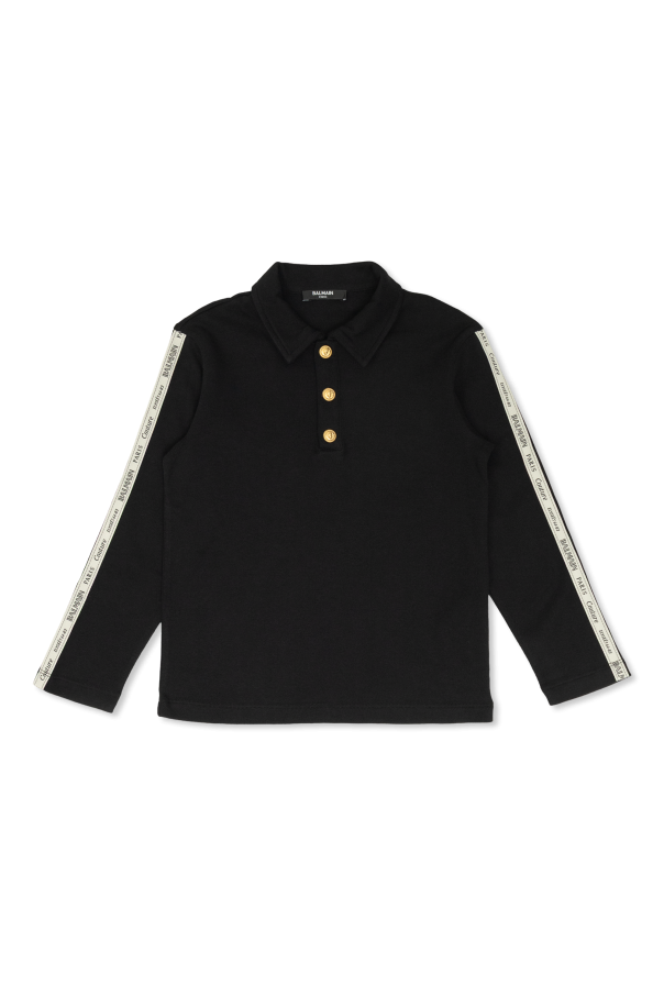 T-shirt with logo, zdjęcie 1 T-shirt with logo od Balmain Kids