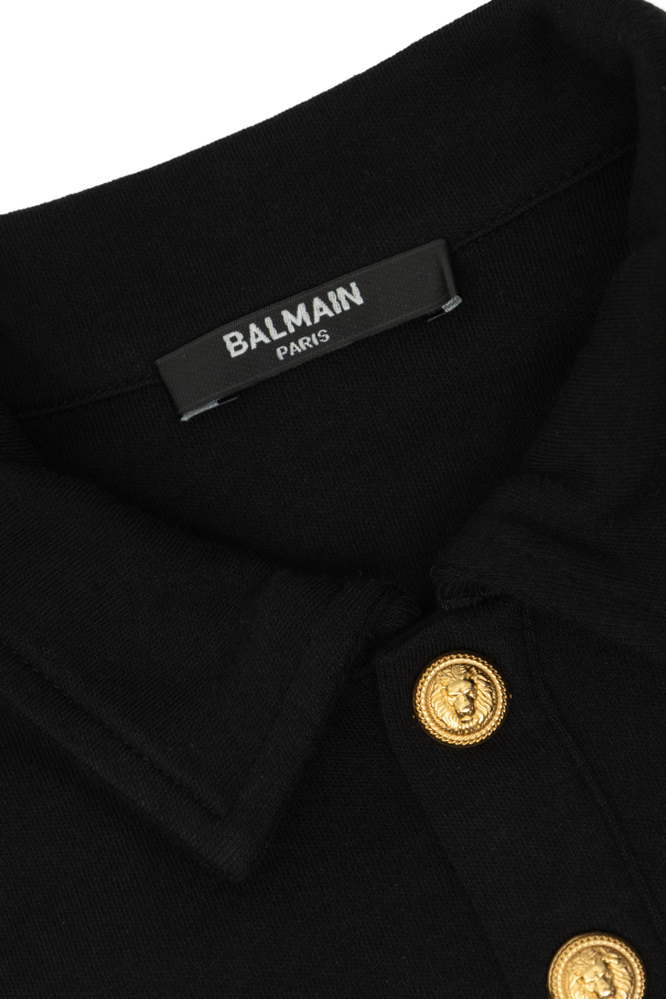 Balmain Kids Camiseta con logo
