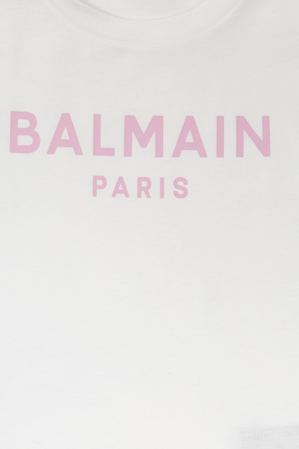 Balmain Kids T-shirt z logo
