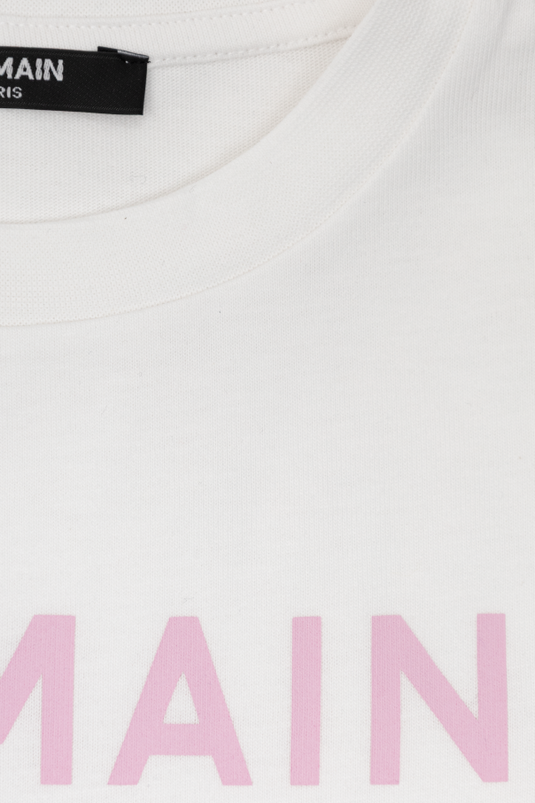 Balmain Kids T-shirt z logo