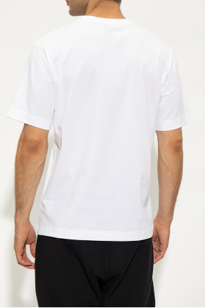 Etudes Arch t-shirt med rundad hals och logotyp