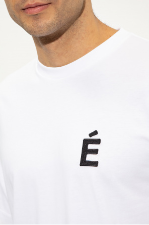 Etudes Arch t-shirt med rundad hals och logotyp