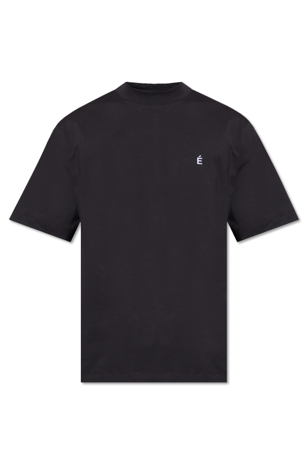 Etudes T-shirt with logo embroidery