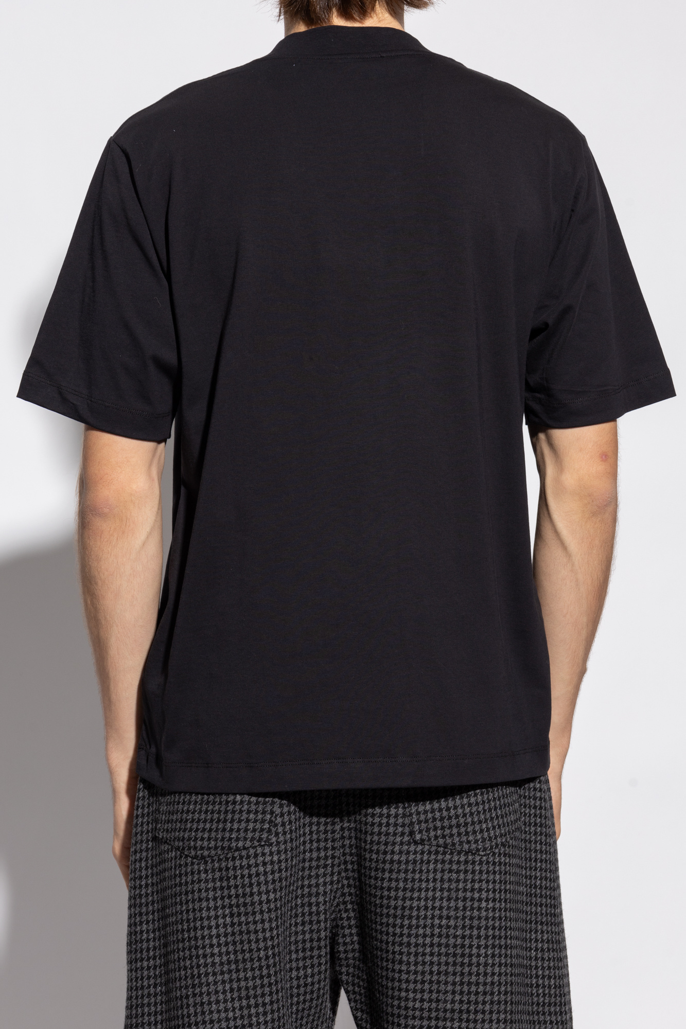 Etudes T-shirt with logo embroidery