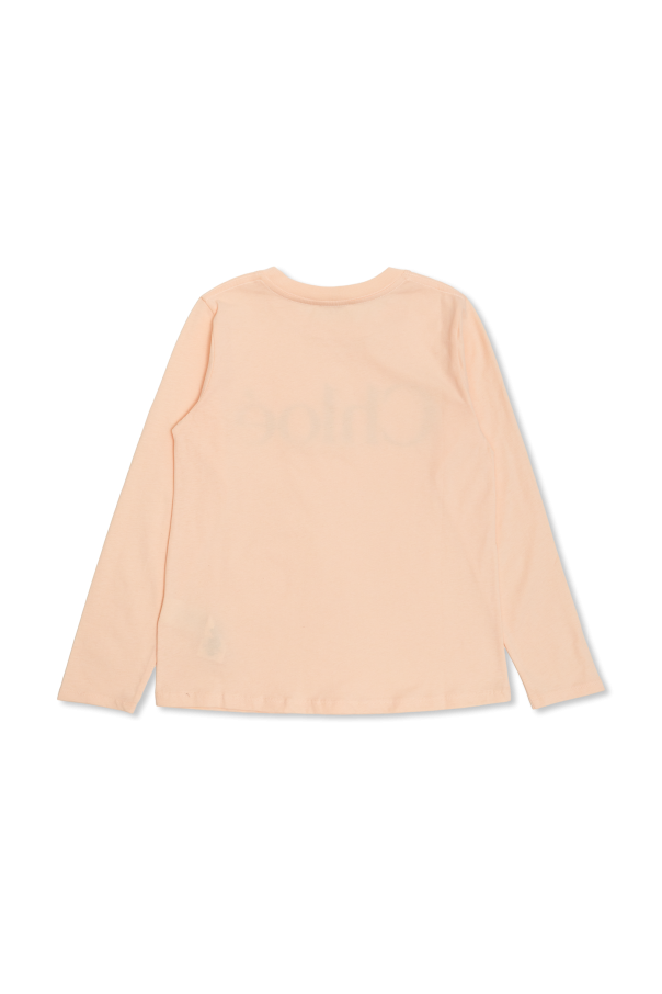 Chloé Kids Top with printed logo