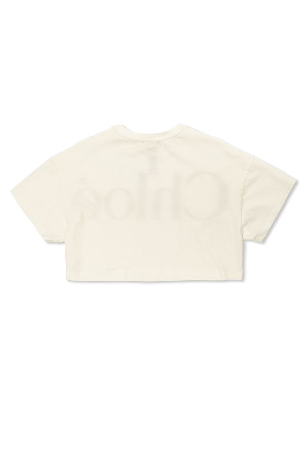 Chloé Kids T-shirt with logo