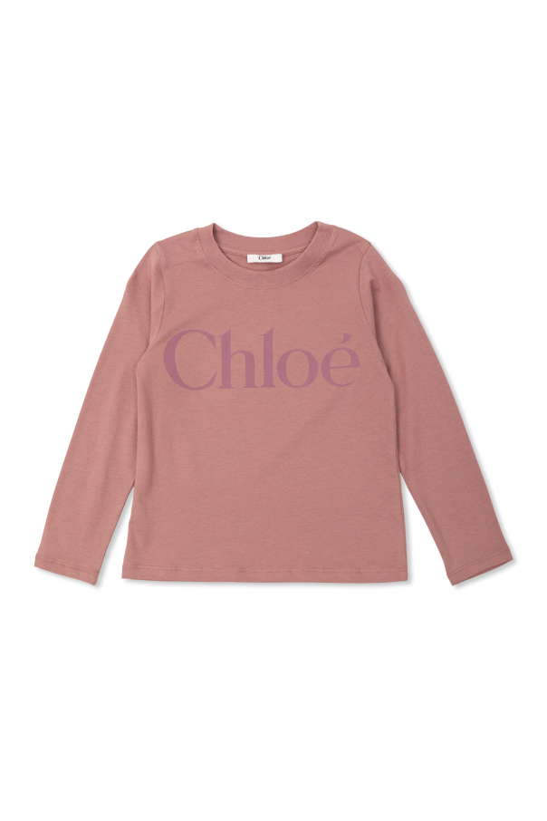 T-shirt with logo od Chloé Kids