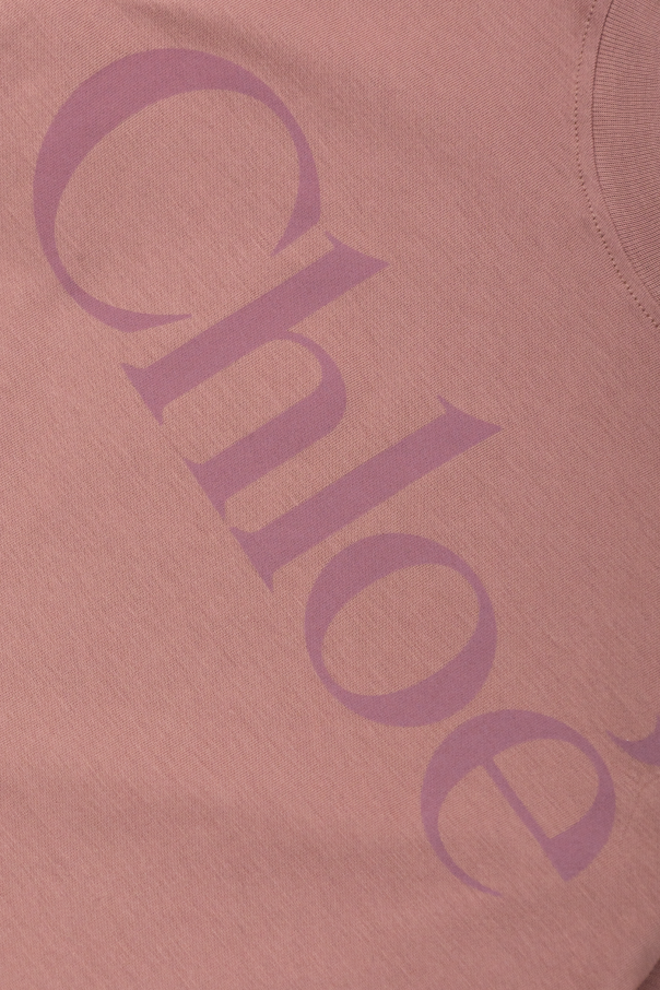 Chloé Kids T-shirt com logótipo