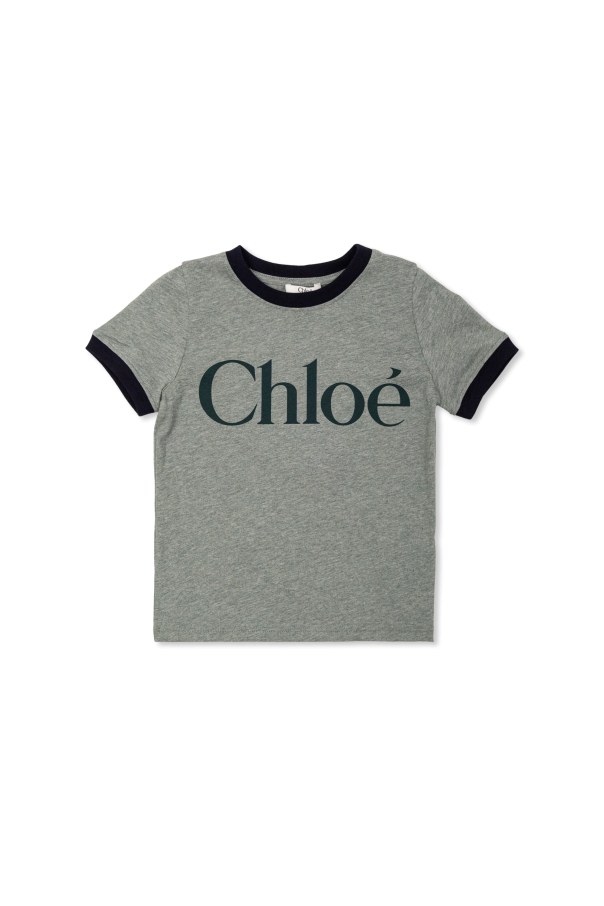 T-shirt with logo od Chloé Kids