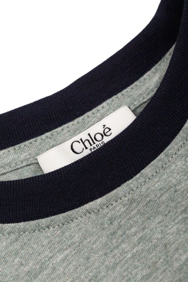 Chloé Kids T-shirt com logótipo