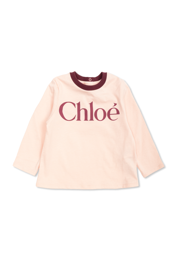 T-shirt with logo od Chloé Kids