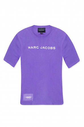 Marc Jacobs Schulterriemen in Metallic-Optik Schwarz