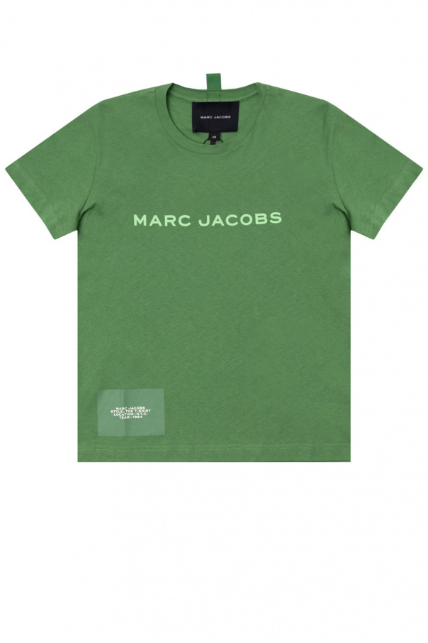 Marc Jacobs Marc Jacobs metallic striped rib-trimmed jumper
