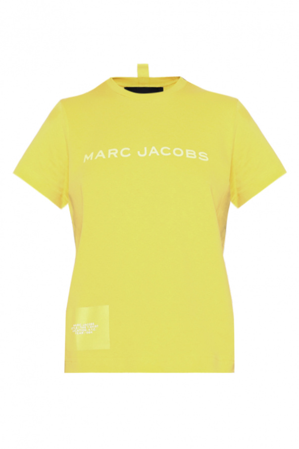 Marc Jacobs Marc Jacobs Blue Long-sleeved Cotton T-shirt With Print