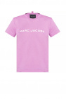 Marc Jacobs logo print tri-fold wallet Nero