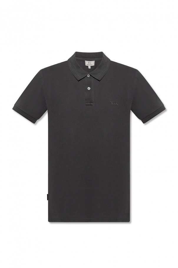 Woolrich TEEN long-sleeve polo shirt