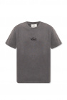 Poppy logo-print cotton T-shirt