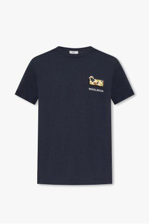 T-shirt with logo od Woolrich