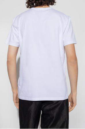 Woolrich long sleeve colour block logo t shirt