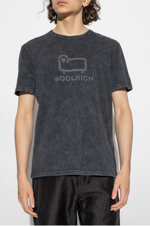 Woolrich monogram-motif piqué polo shirt