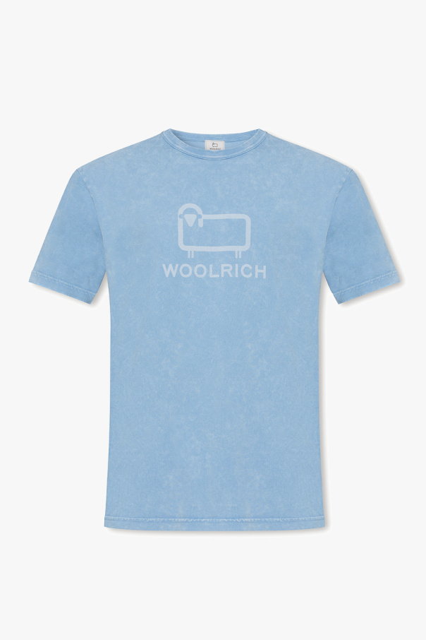 White Printed T-shirt Woolrich - Vitkac Canada