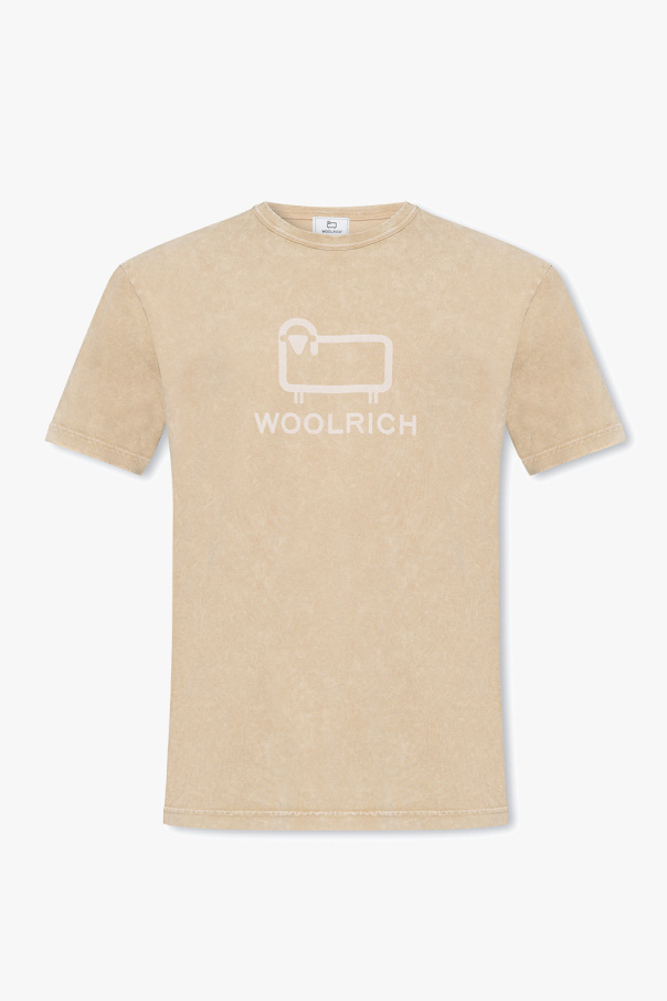 Woolrich Y's printed logo hooded sweatshirt