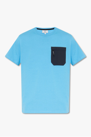 Timberland T-Shirt in Flieder mit Strandprint exklusiv bei ASOS