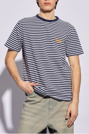 Woolrich T-shirt z wzorem w paski