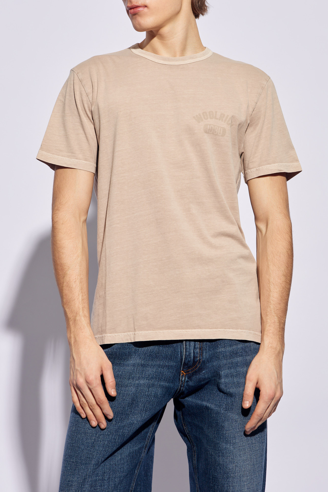 Woolrich etro archive print cotton t shirt item