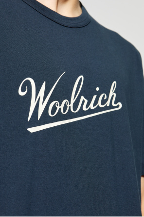 Woolrich T-shirt z nadrukowanym logo