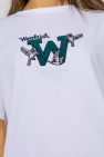 Woolrich T-shirt o luźnym kroju