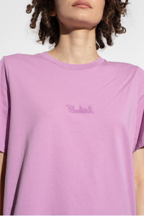 Woolrich T-shirt com with logo