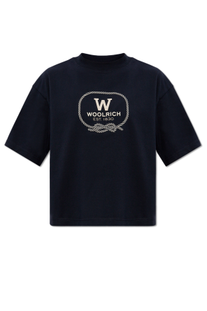 Overlogo-print t-shirt od Woolrich