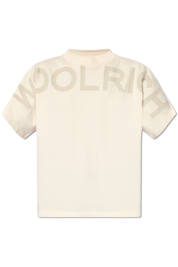 Woolrich Cotton T-shirt with logo