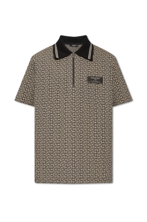 Balmain pinstripe-pattern long-sleeve shirt