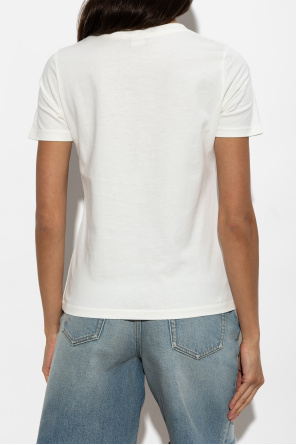Chloé T-shirt z kolorowym nadrukiem