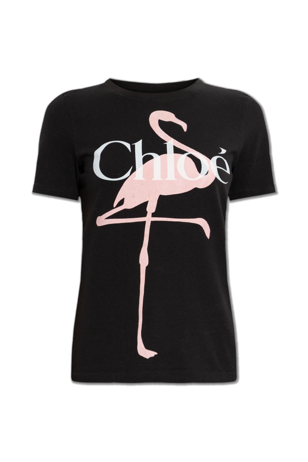 T-shirt with logo od Chloé