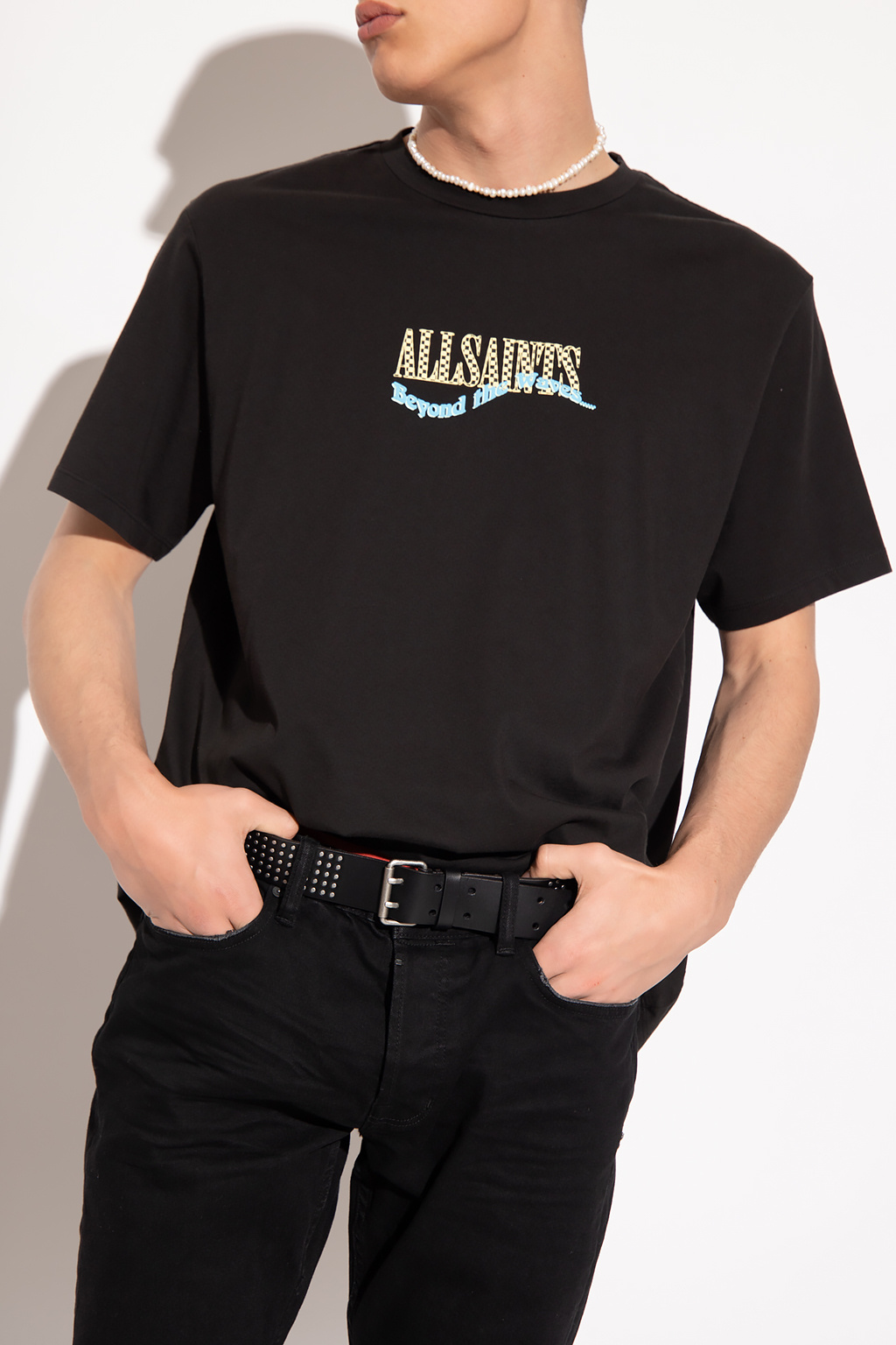 AllSaints ‘Check Up’ T-shirt