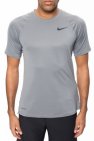 Nike GREY Performance T-shirt with logo