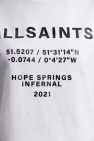 AllSaints 'Co-ordinates' T-shirt with logo