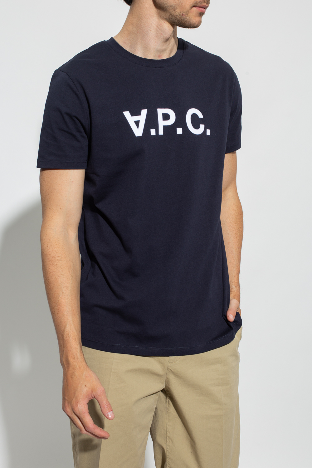 A.P.C. T-shirt Floral with logo