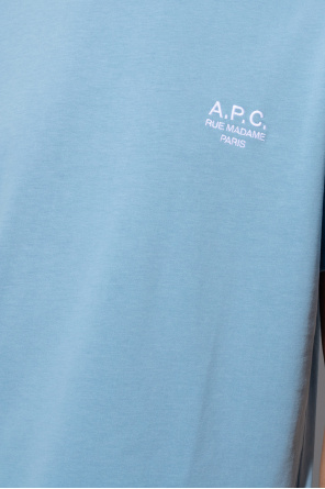 A.P.C. Logo-embroidered T-shirt